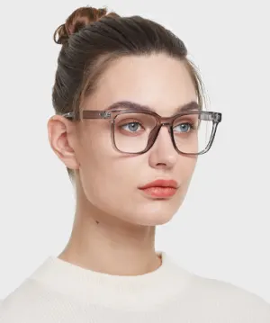 Luke grey   TR90  Eyeglasses, model view