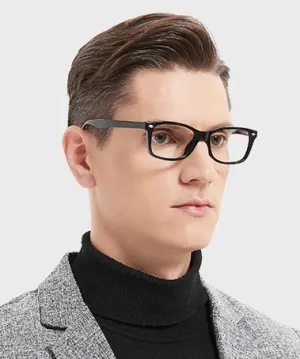 Nora black   TR90  Eyeglasses, model view