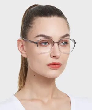 Kendall grey clear   TR90  Eyeglasses, model view