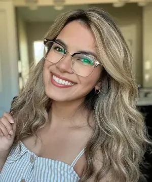 Black and gold browline glasses deals