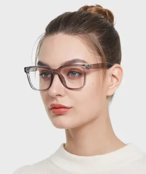 Luke grey   TR90  Eyeglasses, model view