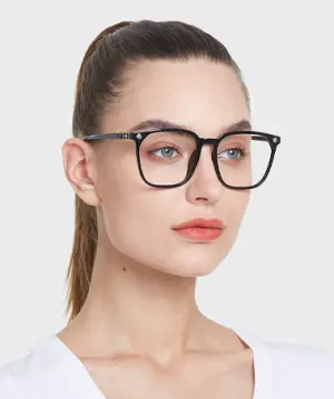 Eleanor black   TR90  Eyeglasses, model view
