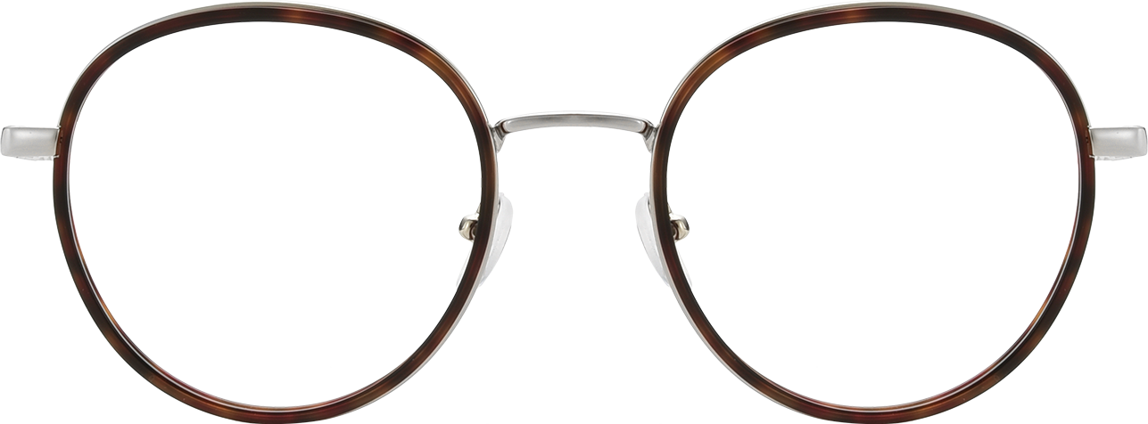 Harper Red Tortoise Round Eyeglasses | CliCliMe.com
