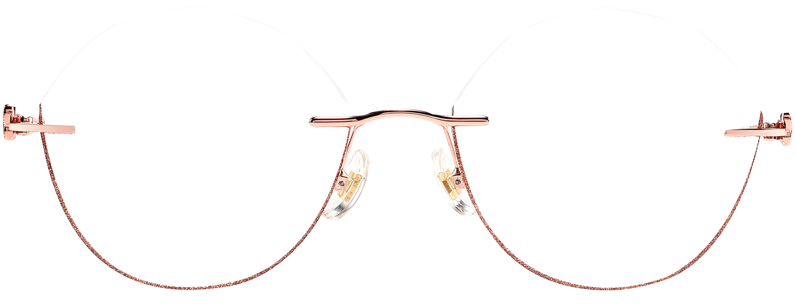 CliCliMe Hot Sale Designer Rimless Jewelry Eyeglasses