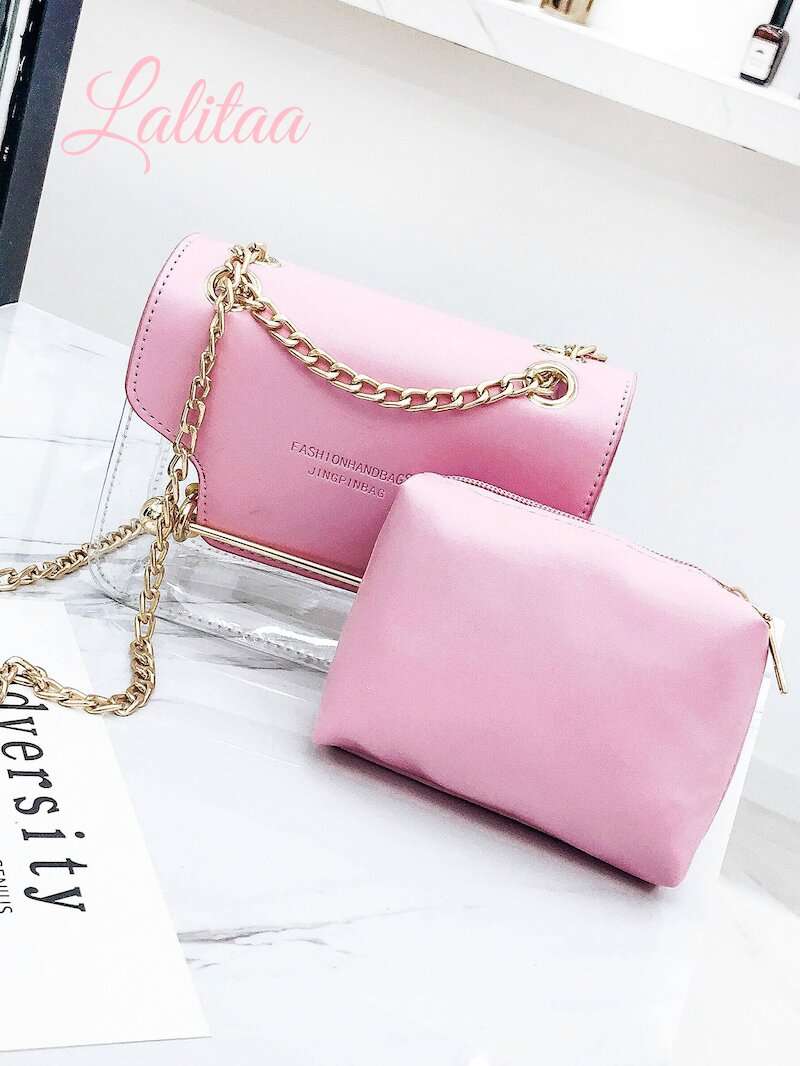 Detalhe interno da bolsa