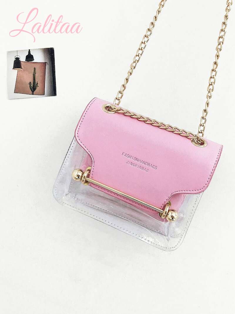 Detalhe da corrente dourada