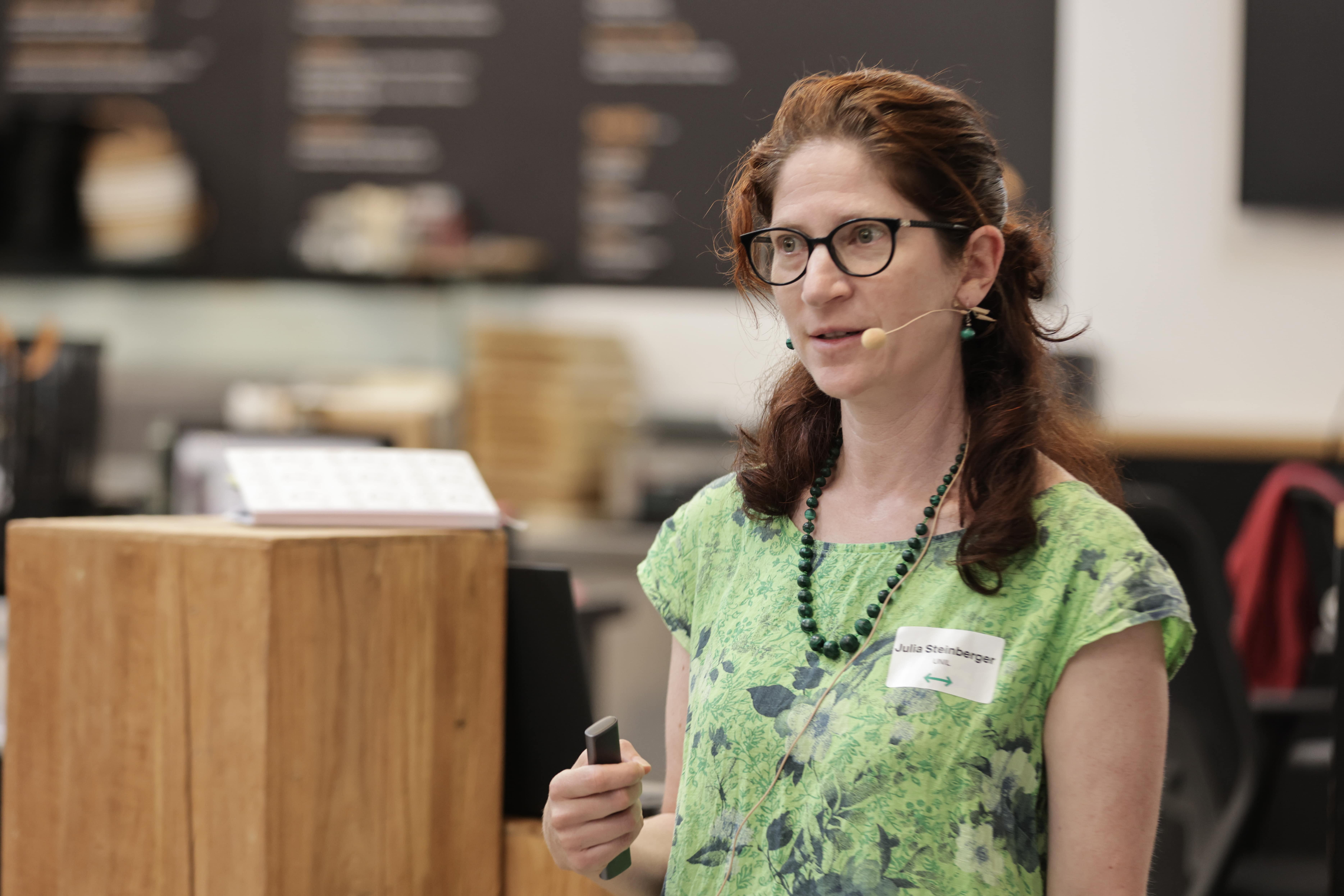 Julia Steinberger, Professor of Ecological Economics, UNIL<br>