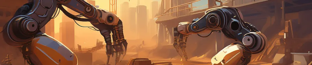robots operating heavy machinery