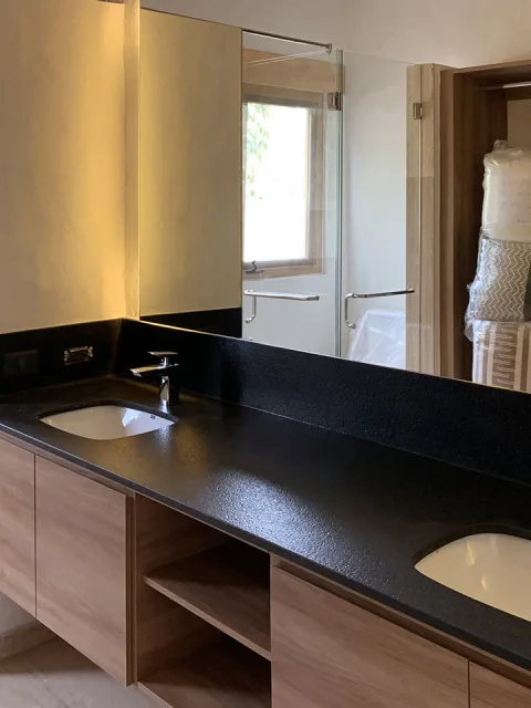 Mueble bajo lavabo / mueble bajo lavabo / mueble bajo para lavabo de madera  -  México