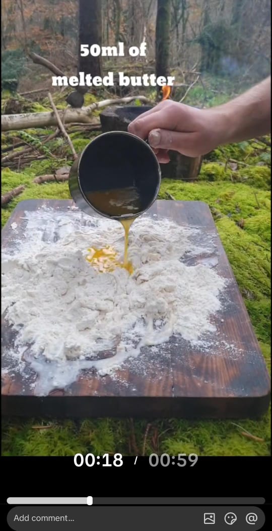 TikTok video paused to rewind a measurement