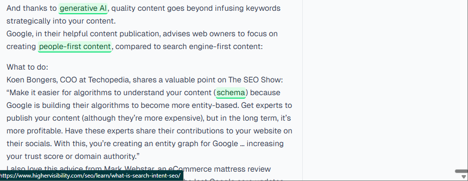 MyLinks applied to Google Docs
