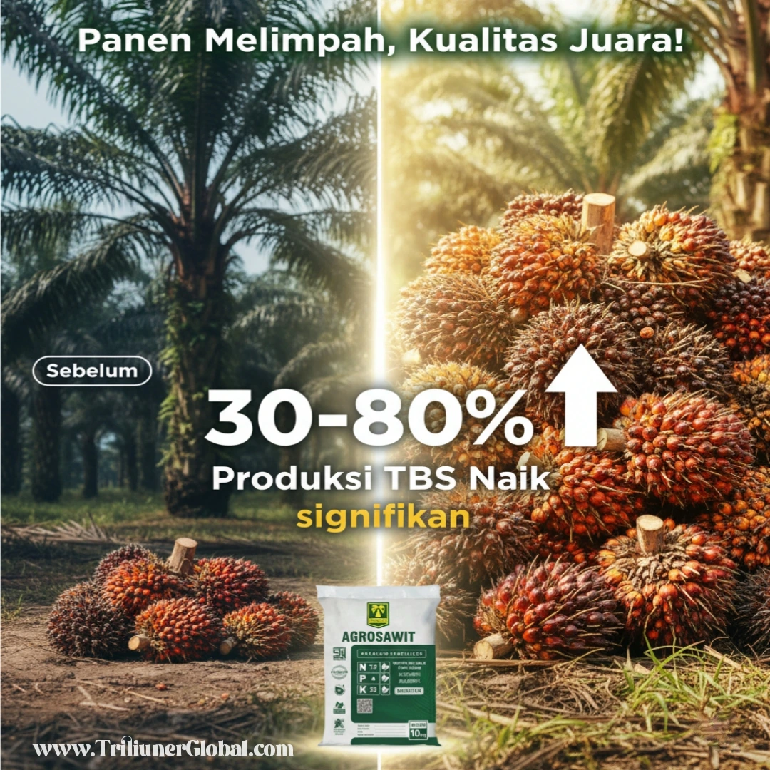 Produksi TBS Naik