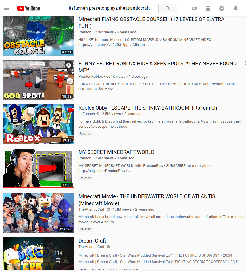 Our Top Three Minecraft Youtubers Everything Minecraft - funneh roblox hide and seek