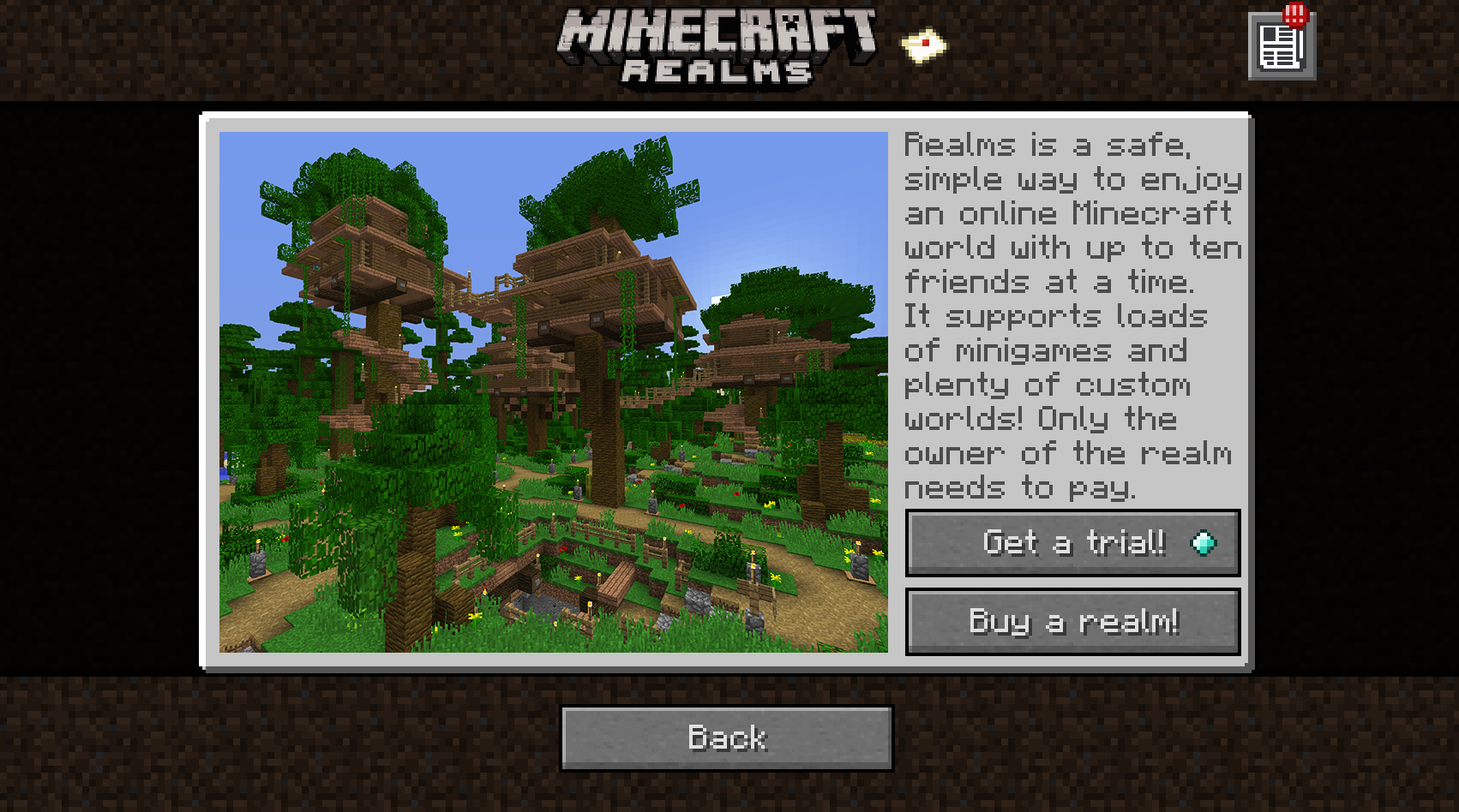 Minecraft Realms Everything Minecraft