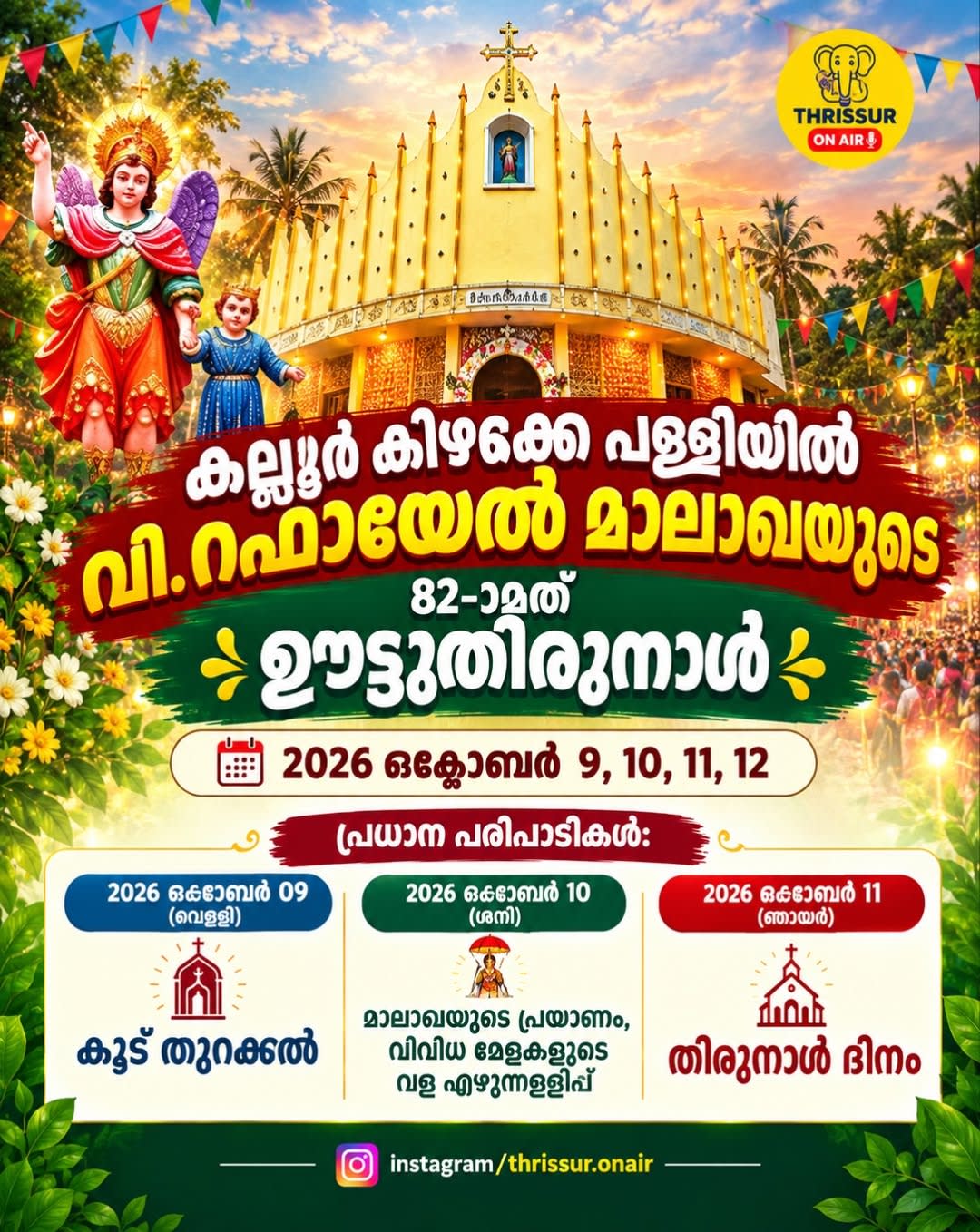 Feast of St Raphael at Kallur