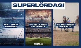 Video: Superlördag | 34 miljoner på Stryktipset & 85 miljoner på V75!