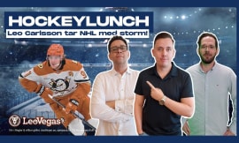 Video: Hockeylunch | Leo Carlsson tar NHL med storm!