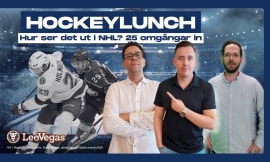 Video: Hockeylunch | NHL-kollen 25 omgångar in!