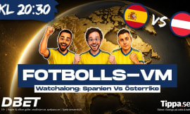 Video: Fotbolls-VM | Uppsnack & Watchalong Spanien Vs Österrike