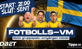Video: Fotbolls-VM | Japan Vs Sverige @ 01:00 | Uppsnack & Watchalongs hela kvällen/natten!