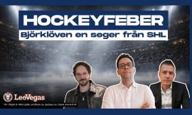 Video: Hockeyfeber | Björklöven en seger från SHL