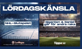Video: Lördagskänsla | Giganten & Daniel går för andra raka | NHL-slutspelet