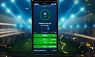Systemförslag: Stryktipset-succé på 1x2.se: 13 rätt och 130 000 kronor i vinst!