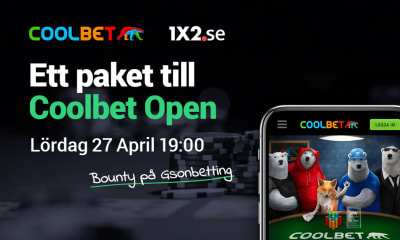 Erbjudande: Pokerturnering: Vinn en resa till Coolbet Open - Värd 12.000 kronor!