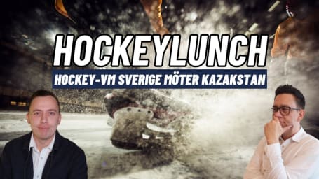 Video: Hockeylunch | Hockey-VM - Sverige möter Kazakstan!