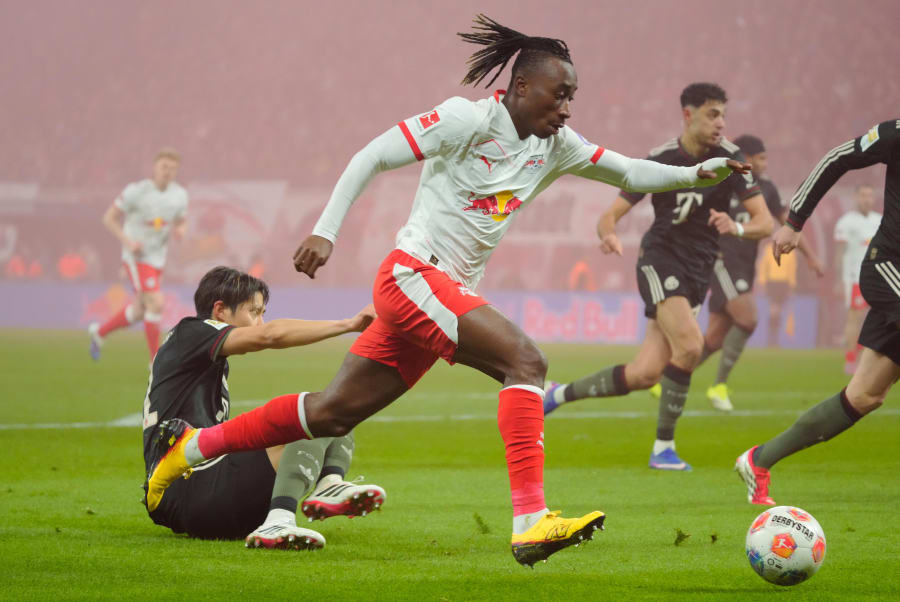 Yan Diomande i Leipzig