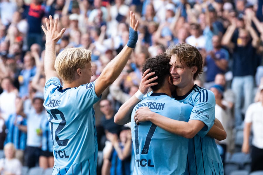 Djurgården firar