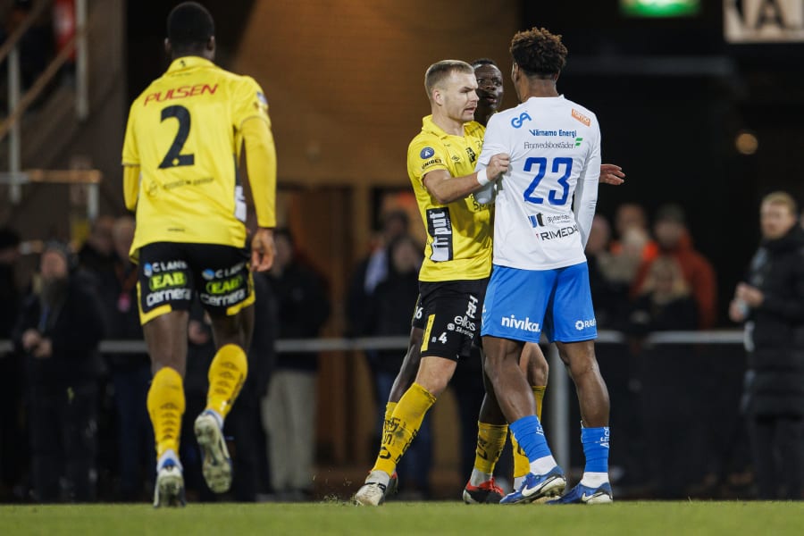 Gustav Henriksson och Samuel Kotto