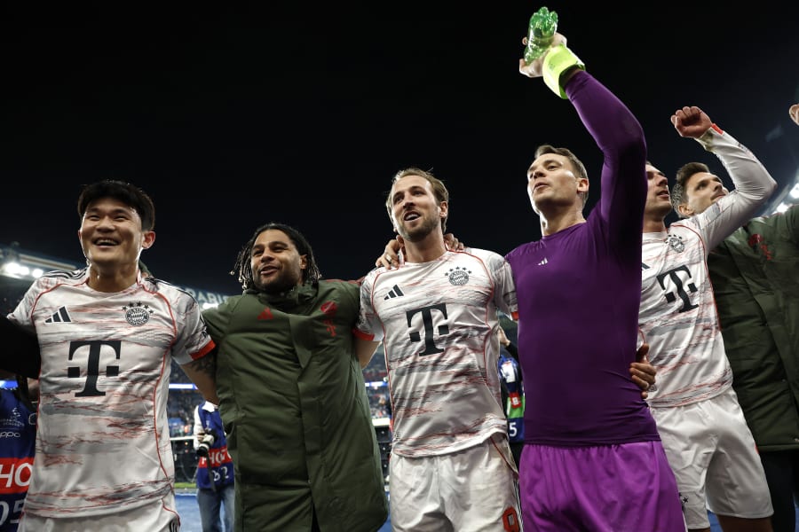 Bayern München firar