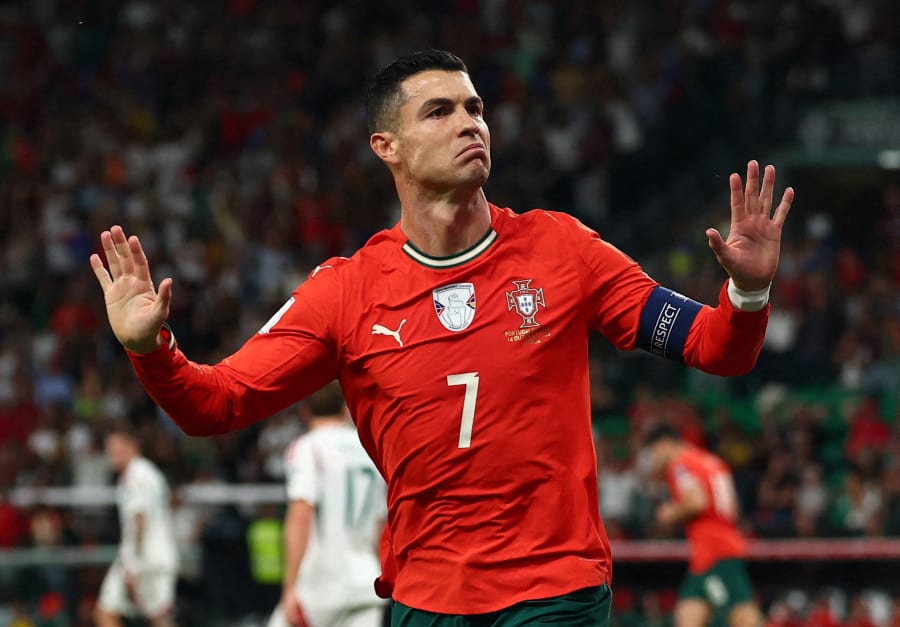 Portugal's Cristiano Ronaldo