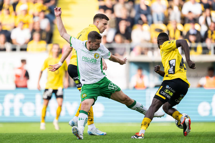 Andri Fannar Baldursson och Oscar Johansson Schellhas