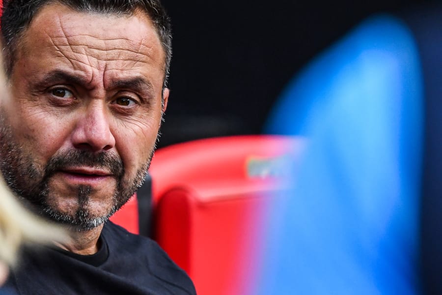 De Zerbi detaljer från Tottenham