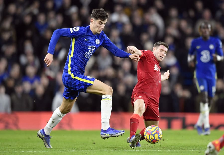 Kai Havertz och James Milner