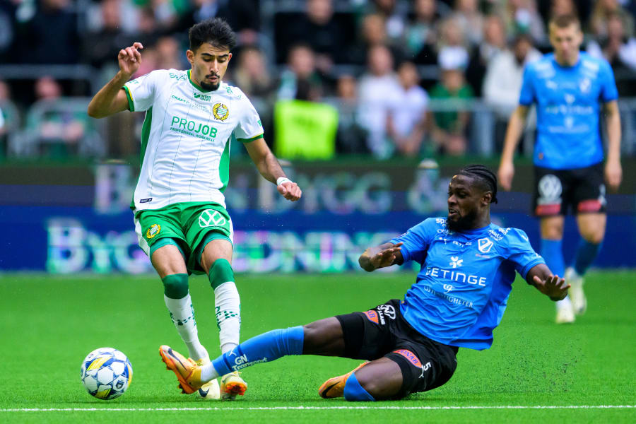Montader Madjed och Joseph Baffoe
