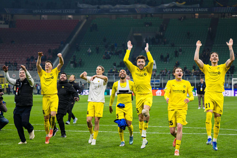 Bodö/Glimt firar avancemang