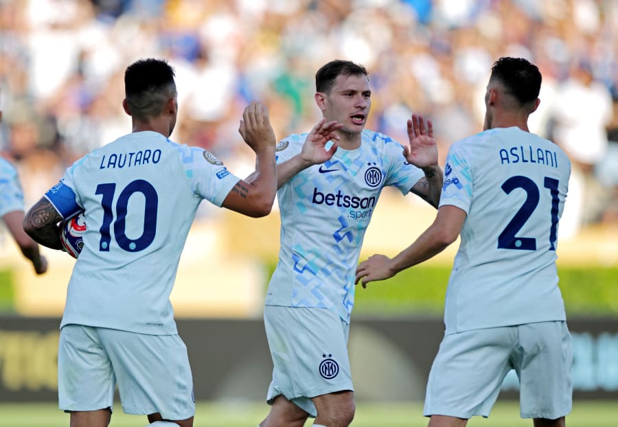 Inter Milan firar