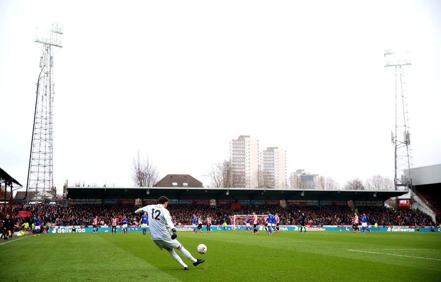 Brentford v Leicester City - FA Cup - Fourth Round - Griffin Park