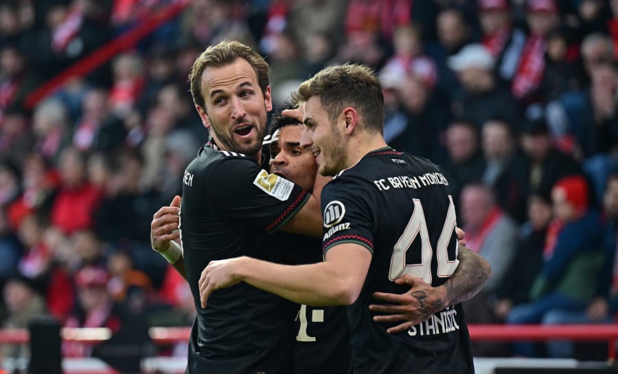 Bayern München firar