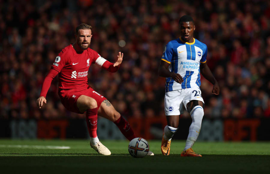 Jordan Henderson och Moises Caicedo