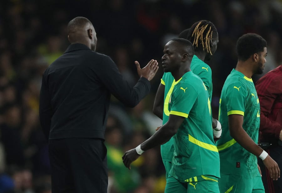 Sadio Mané med Senegal