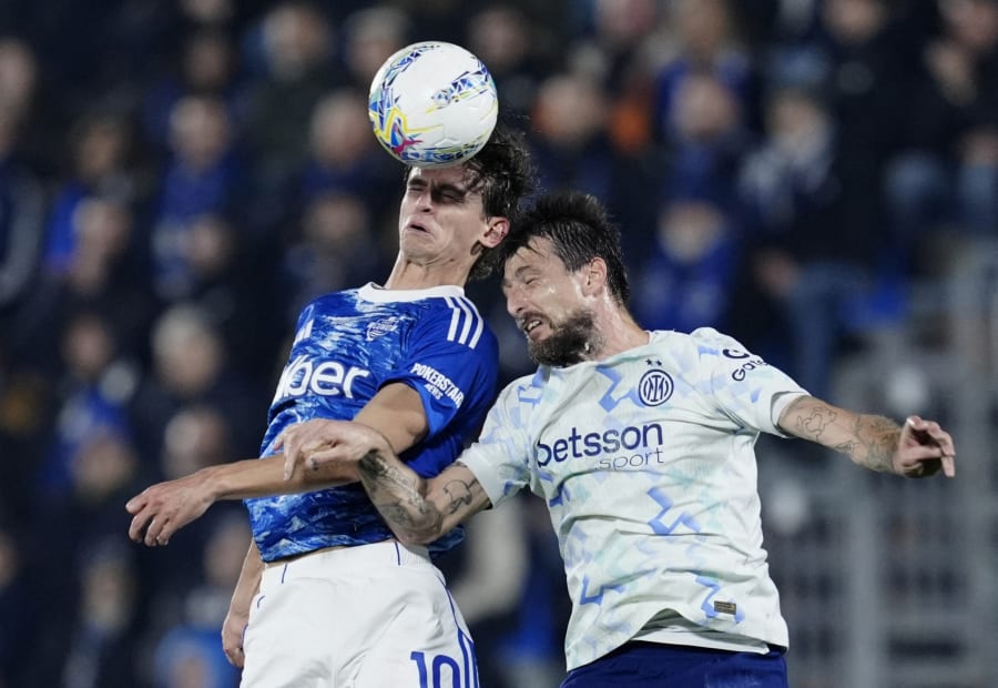 Nico Paz och Francesco Acerbi