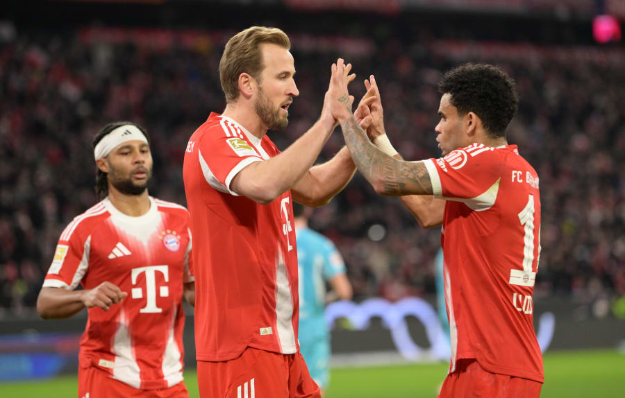 Bayern München firar