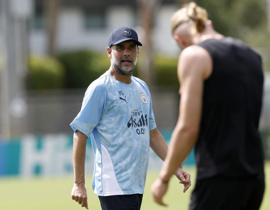 Manchester City Training