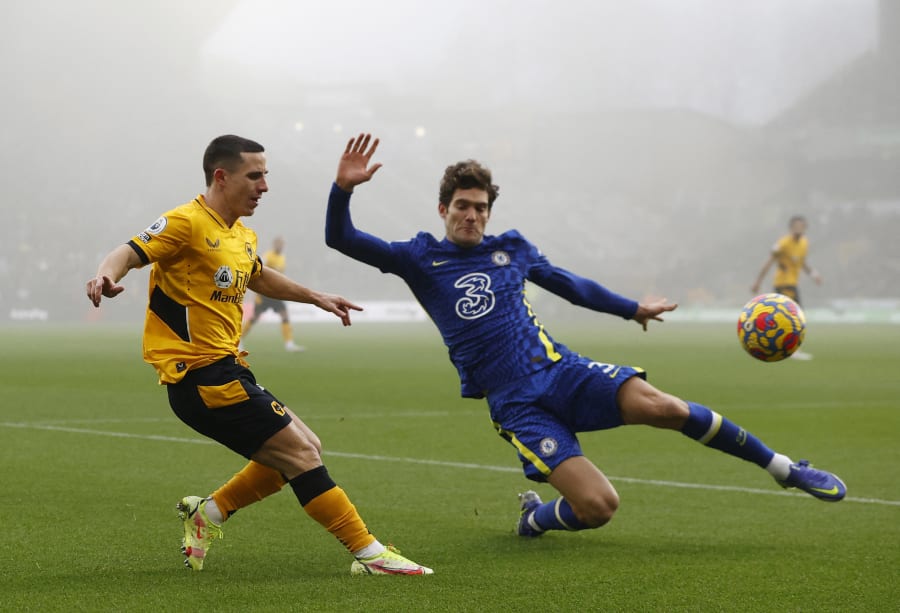 Daniel Podence och Marcos Alonso