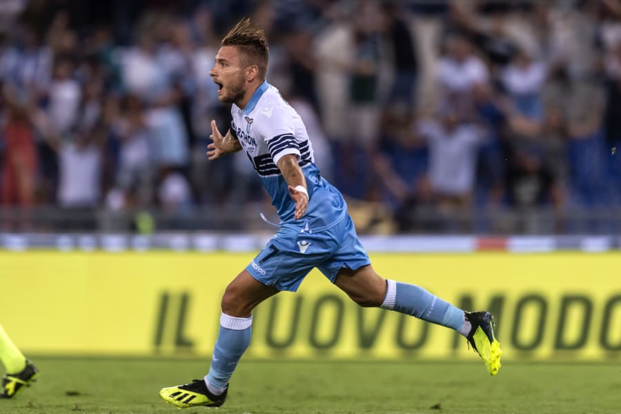 Ciro Immobile firar ett mål