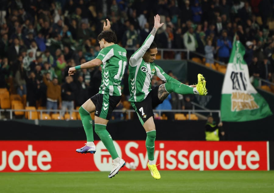 Real Betis firar